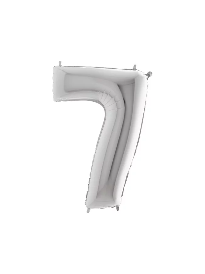 Balon srebrna 100 cm - 7