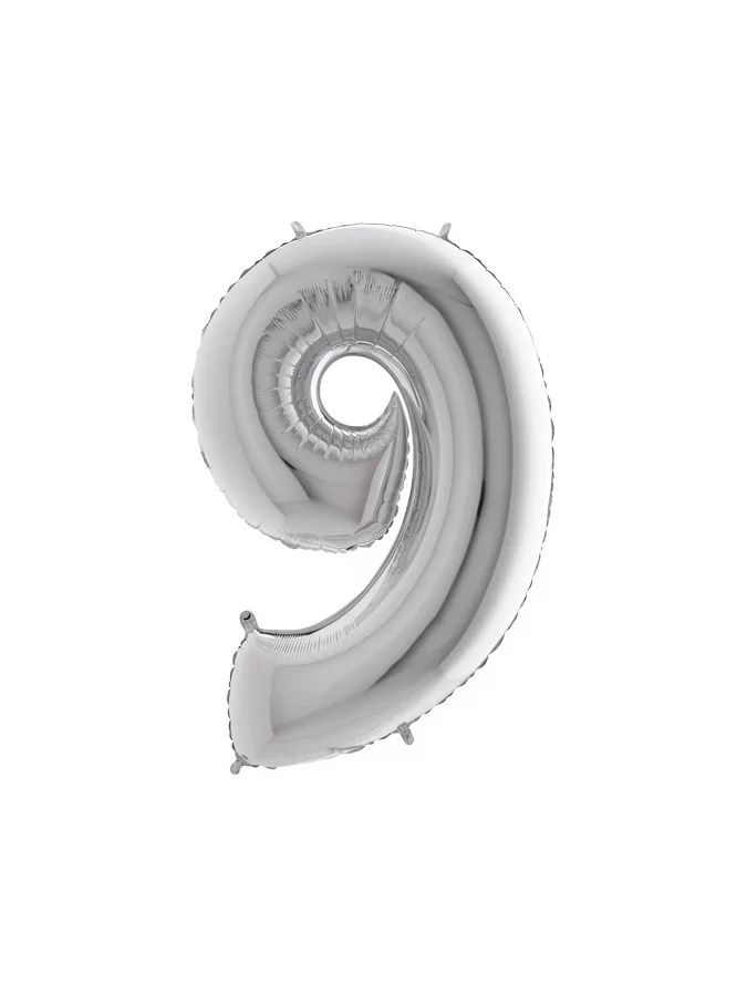 Balon srebrna 100 cm - 9